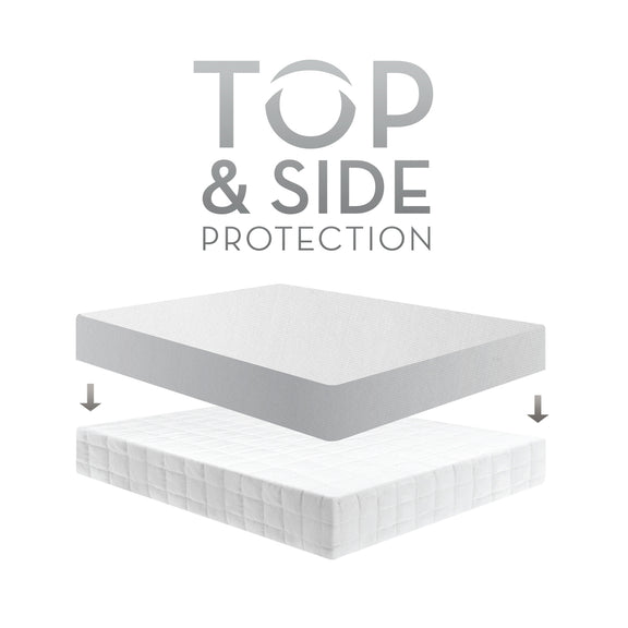 Five 5ided® Smooth Mattress Protector top & side protection 