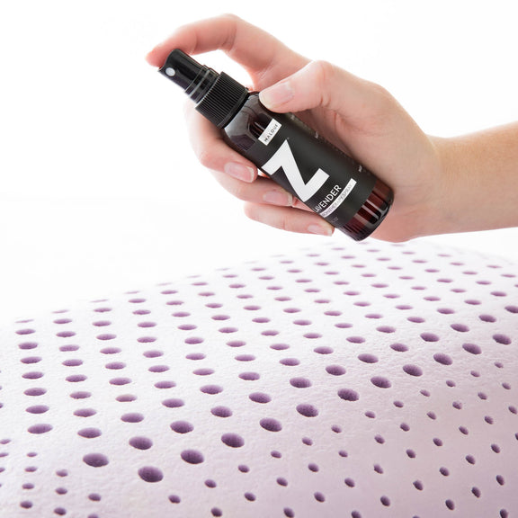 Aromatherapy Sprays on lavender pillow